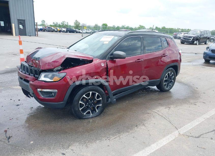 Photo 2 of 2021 Jeep Compass TRAILHAWK 4X4 (VIN 3C4NJDDB6MT502932)
