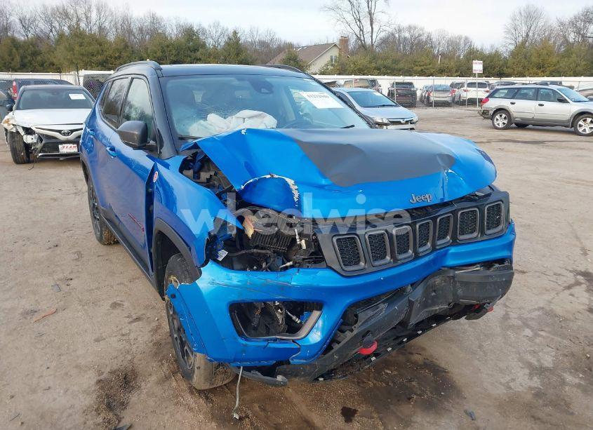 2021 Jeep Compass TRAILHAWK 4X4 (VIN 3C4NJDDB6MT525238) main photo