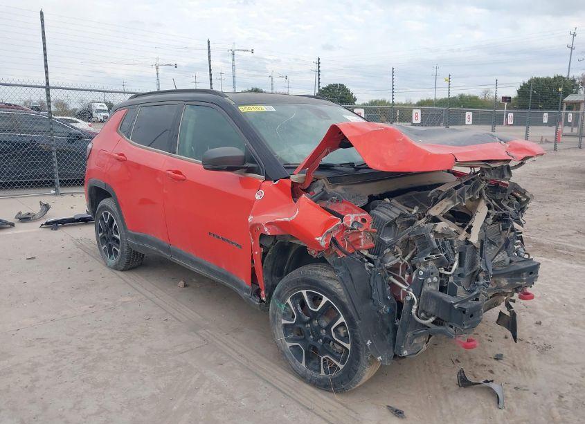 2021 Jeep Compass TRAILHAWK 4X4 (VIN 3C4NJDDB6MT598139) main photo