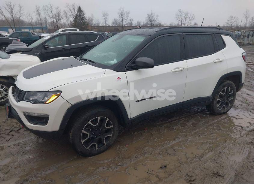 Photo 2 of 2021 Jeep Compass TRAILHAWK 4X4 (VIN 3C4NJDDB6MT600570)