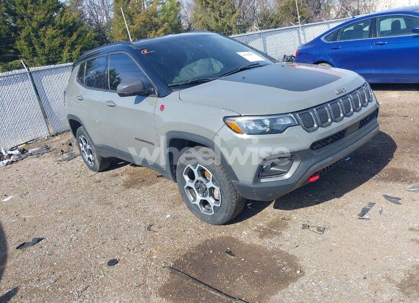 2022 Jeep Compass TRAILHAWK 4X4 (VIN 3C4NJDDB6NT115718) main photo