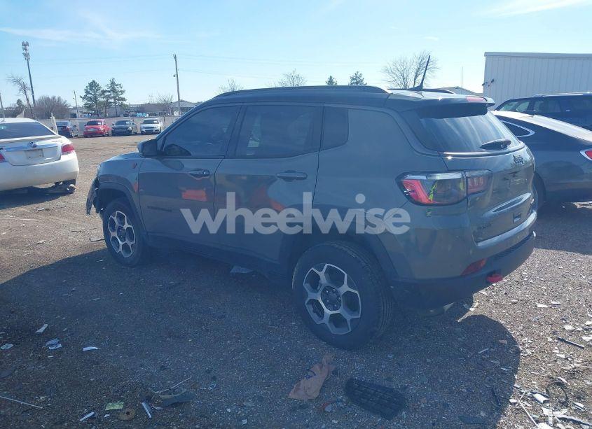 Photo 3 of 2022 Jeep Compass TRAILHAWK 4X4 (VIN 3C4NJDDB6NT115718)