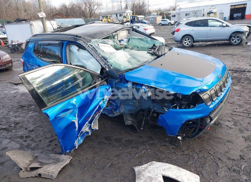 2022 Jeep Compass TRAILHAWK 4X4 (VIN 3C4NJDDB6NT124743) main photo