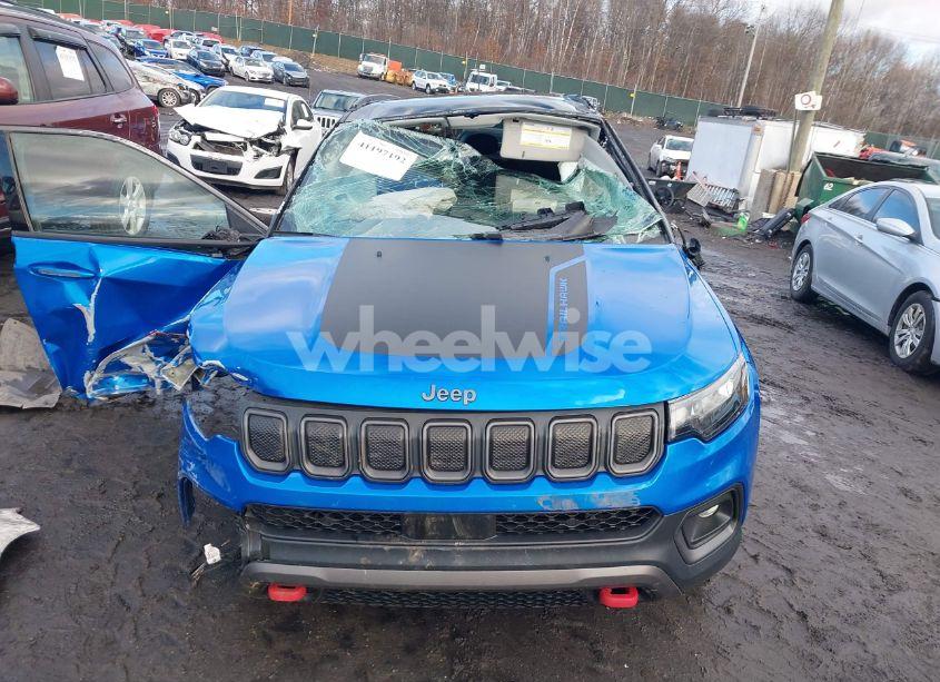 Photo 12 of 2022 Jeep Compass TRAILHAWK 4X4 (VIN 3C4NJDDB6NT124743)