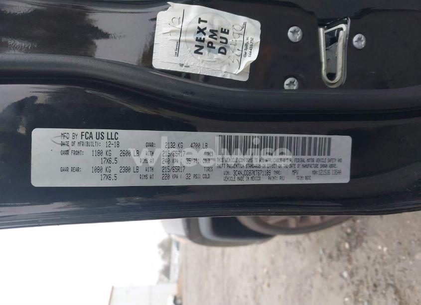 Photo 9 of 2019 Jeep Compass TRAILHAWK 4X4 (VIN 3C4NJDDB7KT671189)