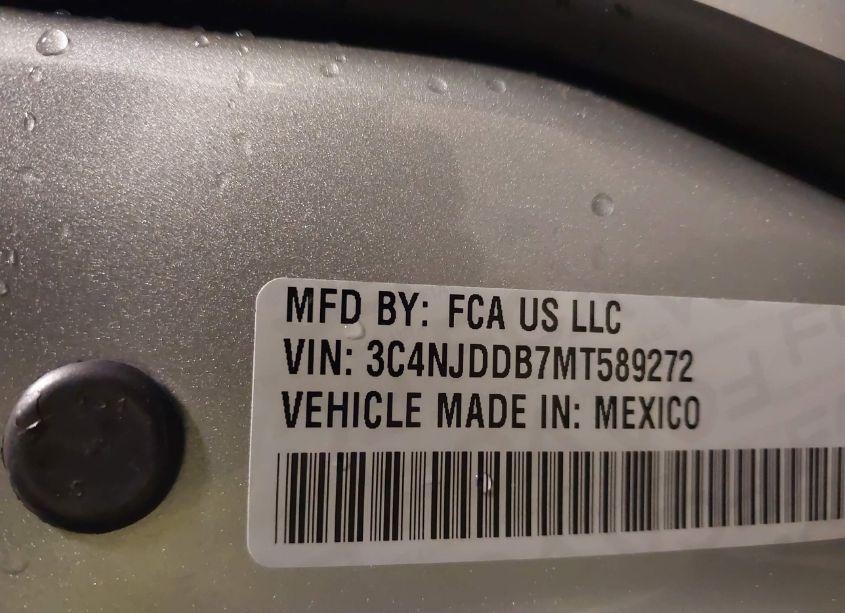 Photo 9 of 2021 Jeep Compass TRAILHAWK 4X4 (VIN 3C4NJDDB7MT589272)