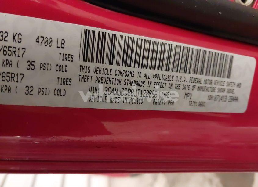 Photo 9 of 2018 Jeep Compass TRAILHAWK 4X4 (VIN 3C4NJDDB8JT128996)