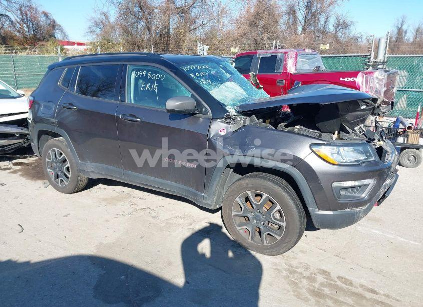 2020 Jeep Compass TRAILHAWK 4X4 (VIN 3C4NJDDB8LT127110) main photo