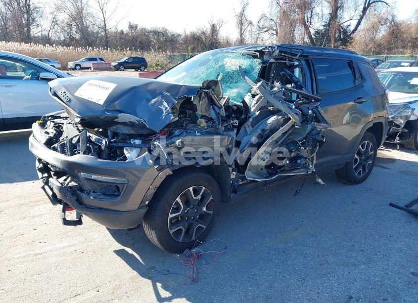 Photo 2 of 2020 Jeep Compass TRAILHAWK 4X4 (VIN 3C4NJDDB8LT127110)