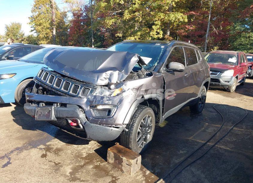 Photo 2 of 2020 Jeep Compass TRAILHAWK 4X4 (VIN 3C4NJDDB8LT203506)