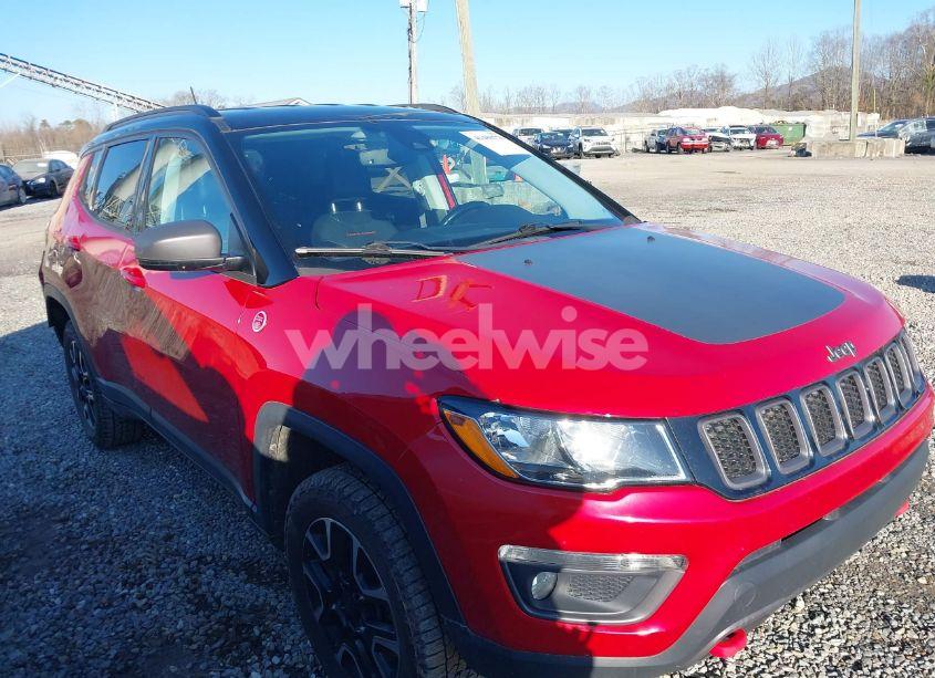 2021 Jeep Compass TRAILHAWK 4X4 (VIN 3C4NJDDB8MT519022) main photo