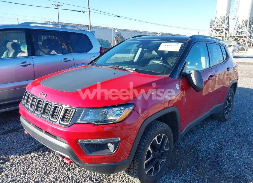 Photo 2 of 2021 Jeep Compass TRAILHAWK 4X4 (VIN 3C4NJDDB8MT519022)