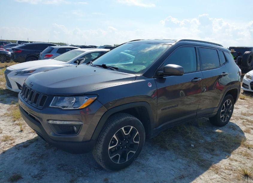 Photo 2 of 2021 Jeep Compass TRAILHAWK 4X4 (VIN 3C4NJDDB8MT529243)