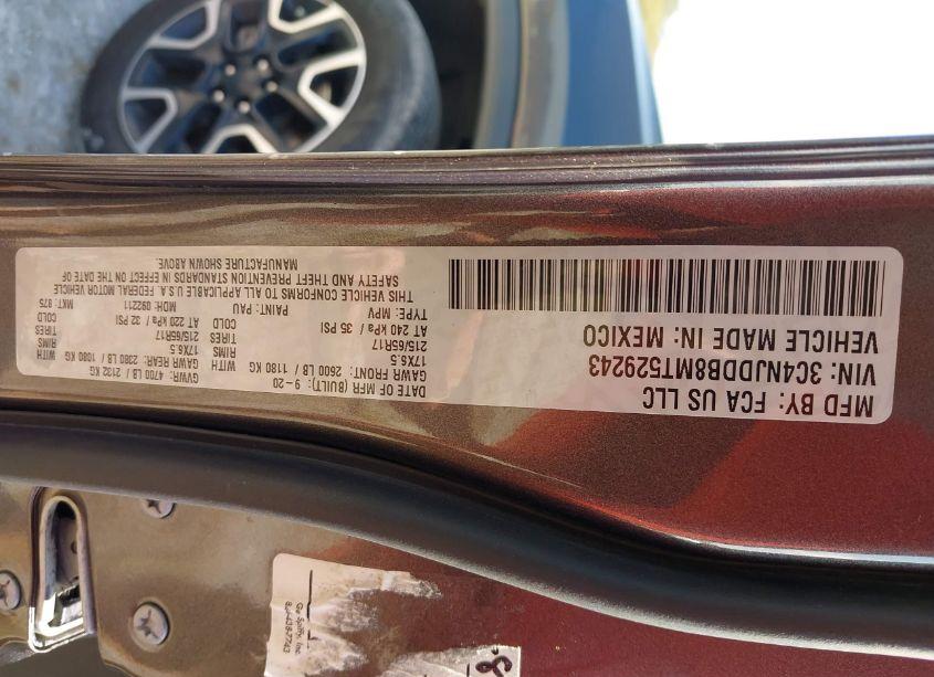 Photo 9 of 2021 Jeep Compass TRAILHAWK 4X4 (VIN 3C4NJDDB8MT529243)