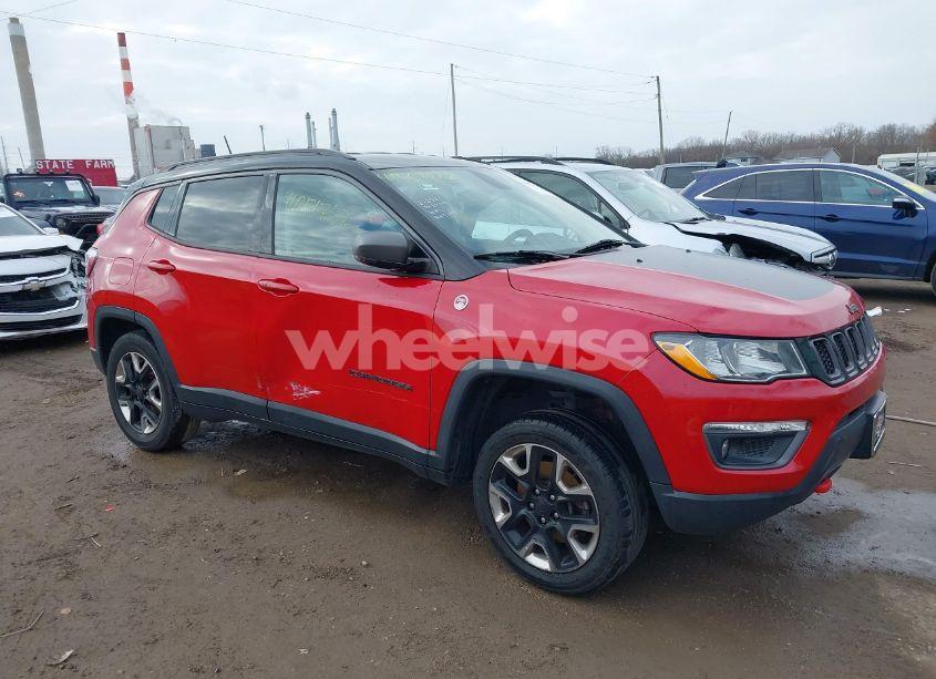 2018 Jeep Compass TRAILHAWK 4X4 (VIN 3C4NJDDB9JT417501) main photo