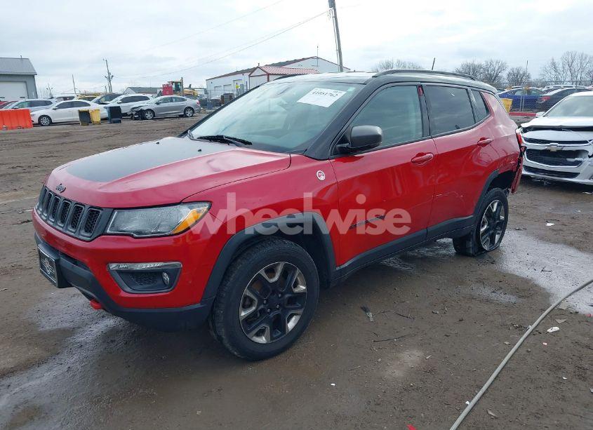 Photo 2 of 2018 Jeep Compass TRAILHAWK 4X4 (VIN 3C4NJDDB9JT417501)