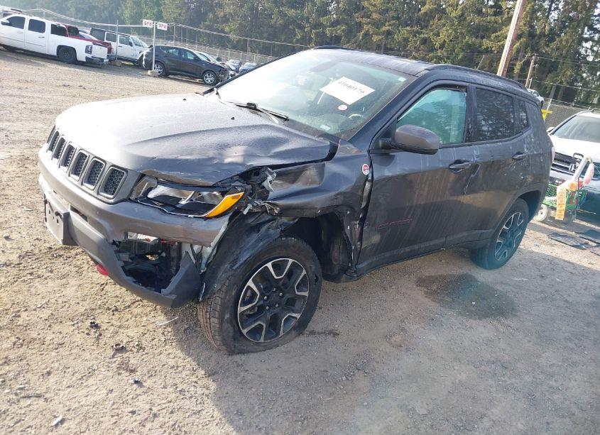 Photo 2 of 2020 Jeep Compass TRAILHAWK 4X4 (VIN 3C4NJDDB9LT163713)