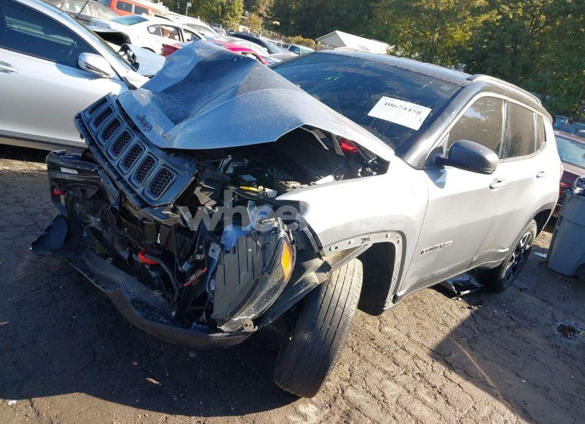 Photo 2 of 2020 Jeep Compass TRAILHAWK 4X4 (VIN 3C4NJDDB9LT221190)