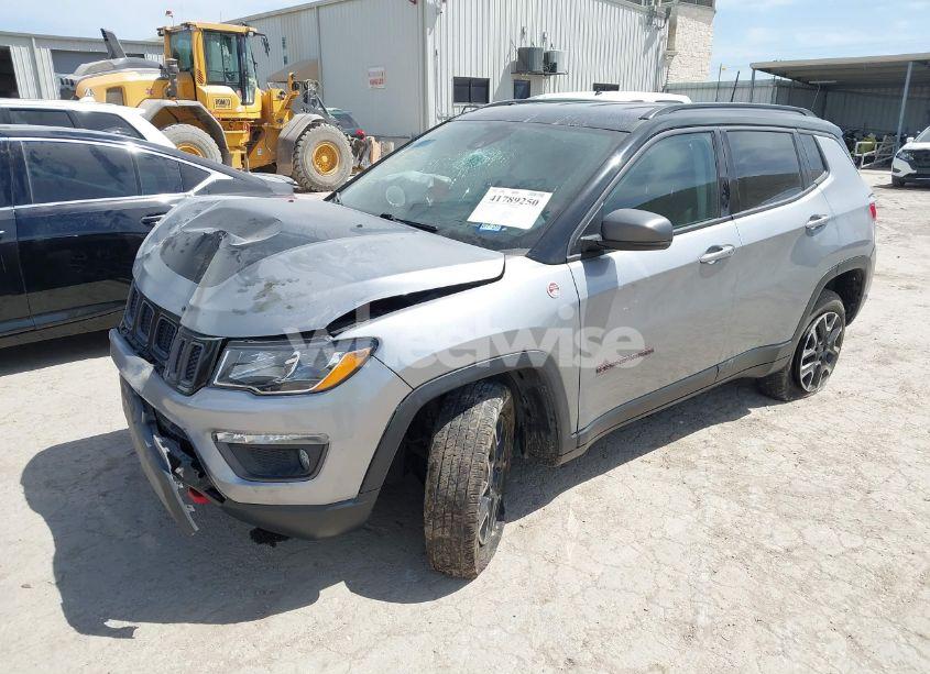 Photo 2 of 2021 Jeep Compass TRAILHAWK 4X4 (VIN 3C4NJDDB9MT527131)