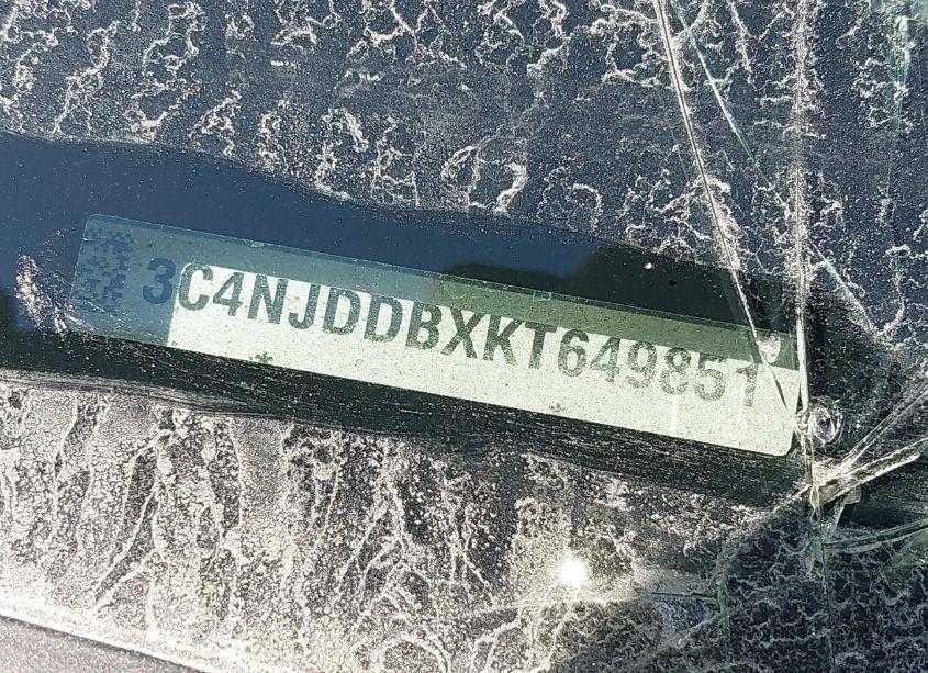 Photo 9 of 2019 Jeep Compass TRAILHAWK 4X4 (VIN 3C4NJDDBXKT649851)