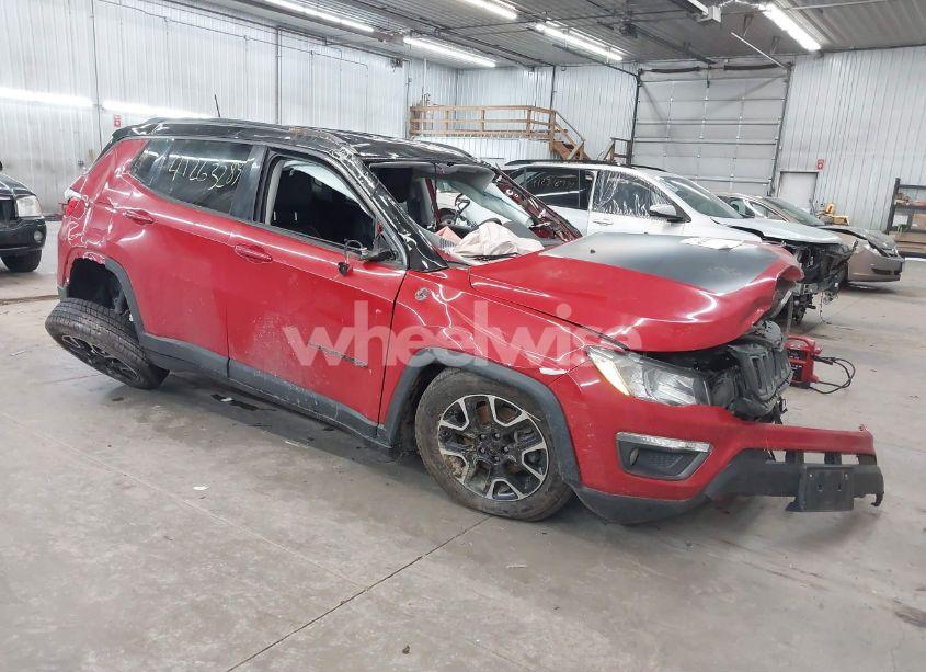 2021 Jeep Compass TRAILHAWK 4X4 (VIN 3C4NJDDBXMT564513) main photo