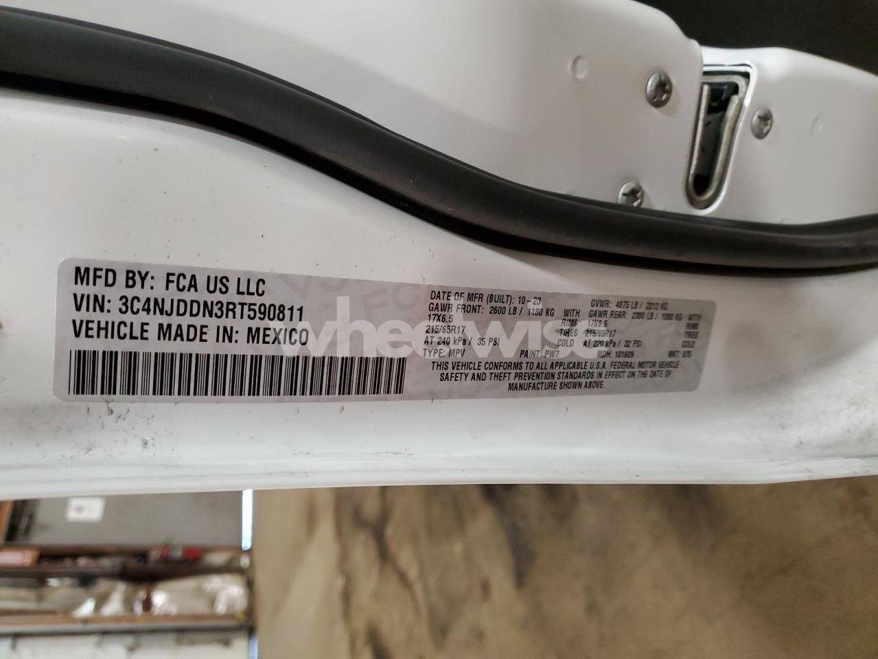 Photo 13 of 2024 JEEP COMPASS TRAILHAWK N/A (VIN 3C4NJDDN3RT590811)