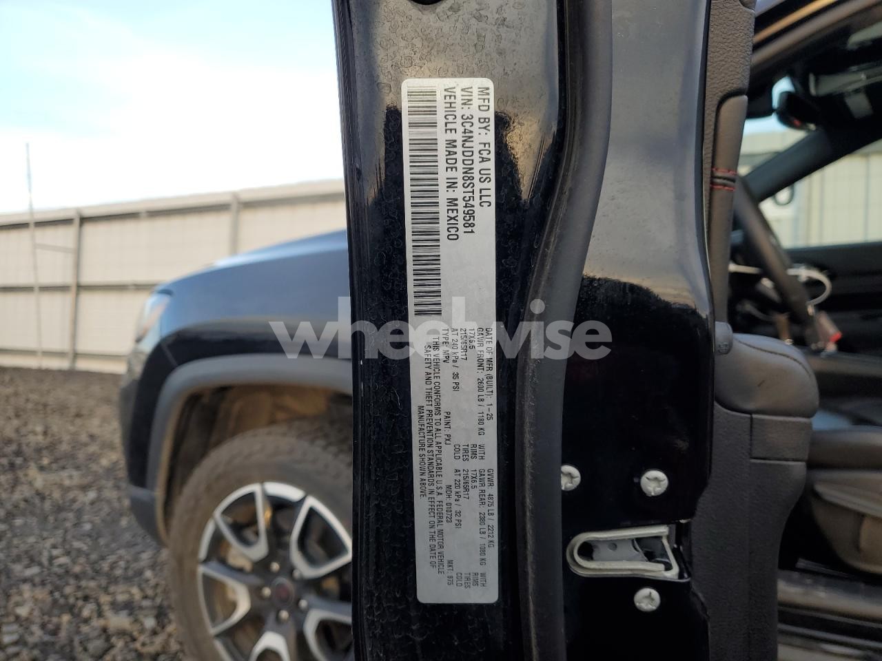 Photo 14 of 2025 JEEP COMPASS TRAILHAWK (VIN 3C4NJDDN8ST549581)