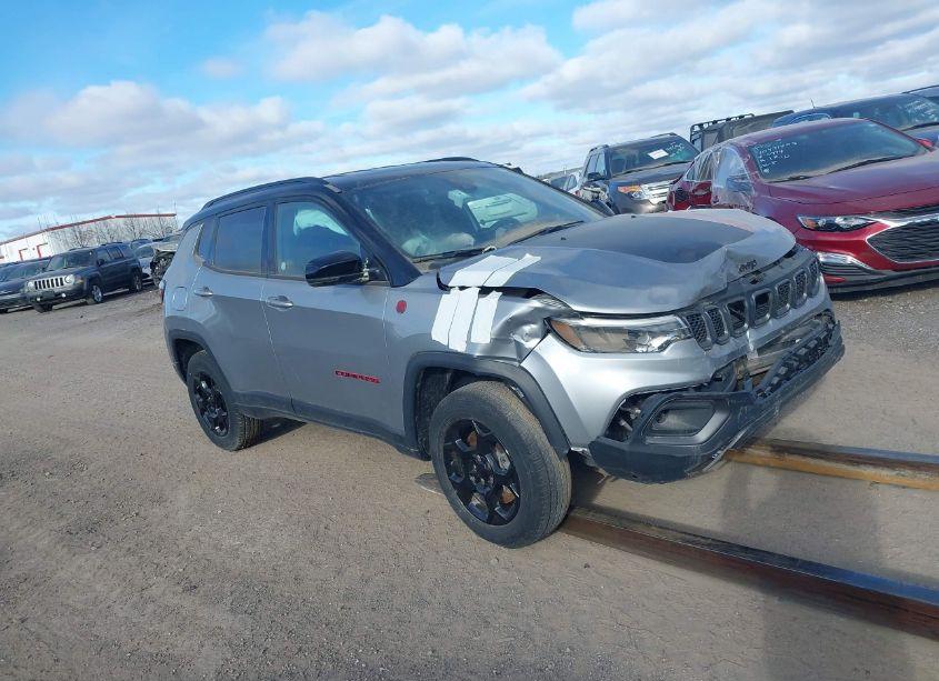 2023 Jeep Compass TRAILHAWK 4X4 (VIN 3C4NJDDN9PT522767) main photo