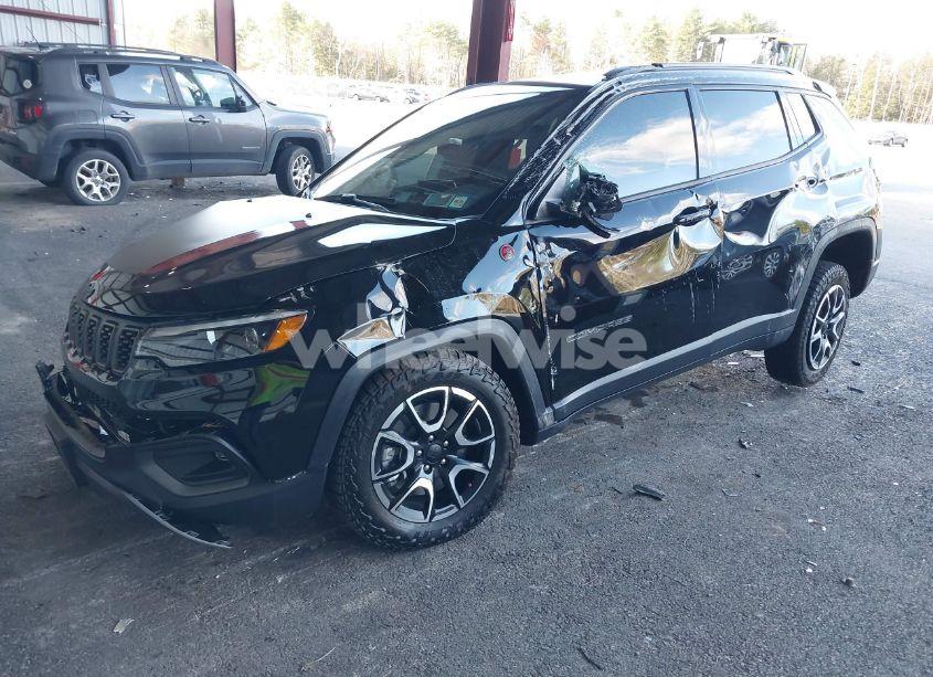 Photo 2 of 2024 Jeep Compass TRAILHAWK 4X4 (VIN 3C4NJDDN9RT155338)