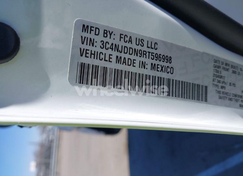 Photo 9 of 2024 Jeep Compass TRAILHAWK 4X4 (VIN 3C4NJDDN9RT596998)