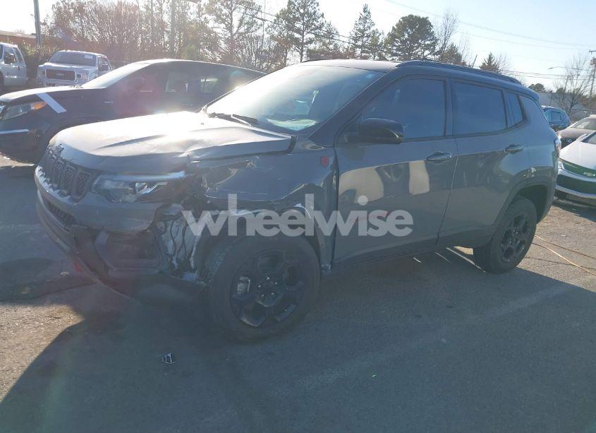 Photo 2 of 2023 Jeep Compass TRAILHAWK 4X4 (VIN 3C4NJDDNXPT555101)