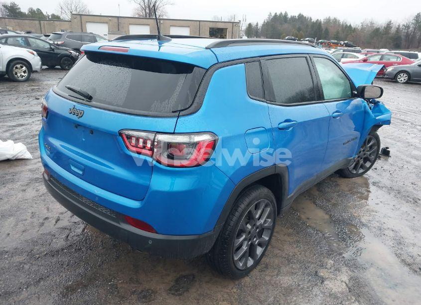 Photo 4 of 2021 Jeep Compass 80TH ANNIVERSARY 4X4 (VIN 3C4NJDEB0MT516551)