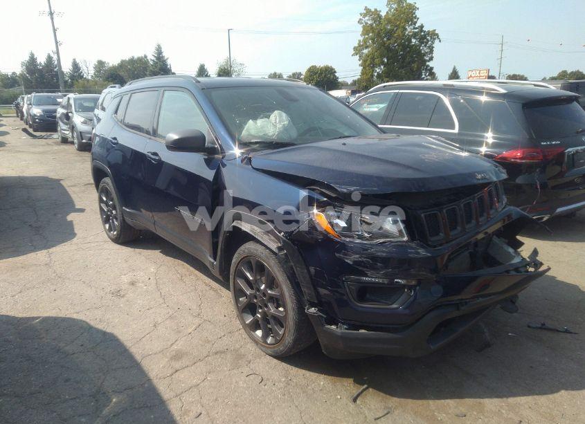 2021 Jeep Compass 80TH ANNIVERSARY 4X4 (VIN 3C4NJDEB1MT528983) main photo
