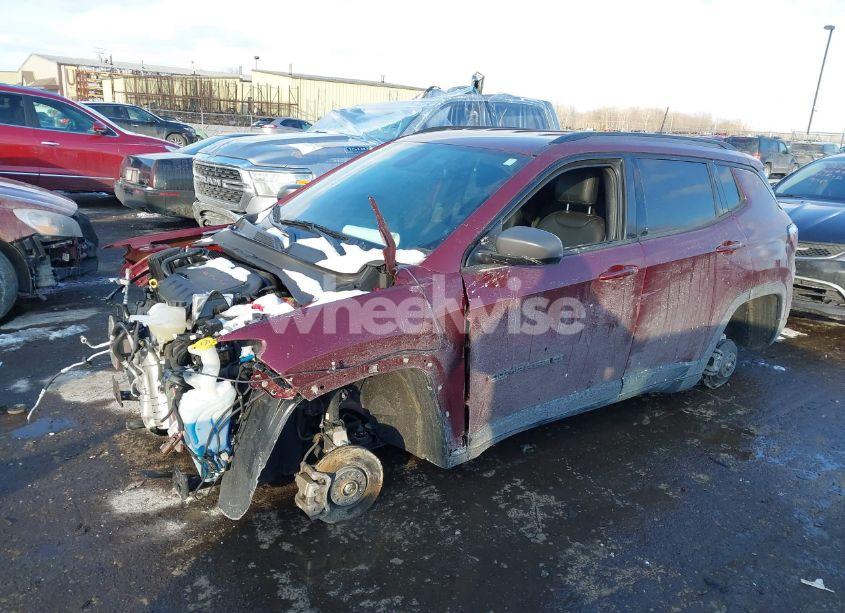 Photo 2 of 2021 Jeep Compass 80TH ANNIVERSARY 4X4 (VIN 3C4NJDEB1MT575205)