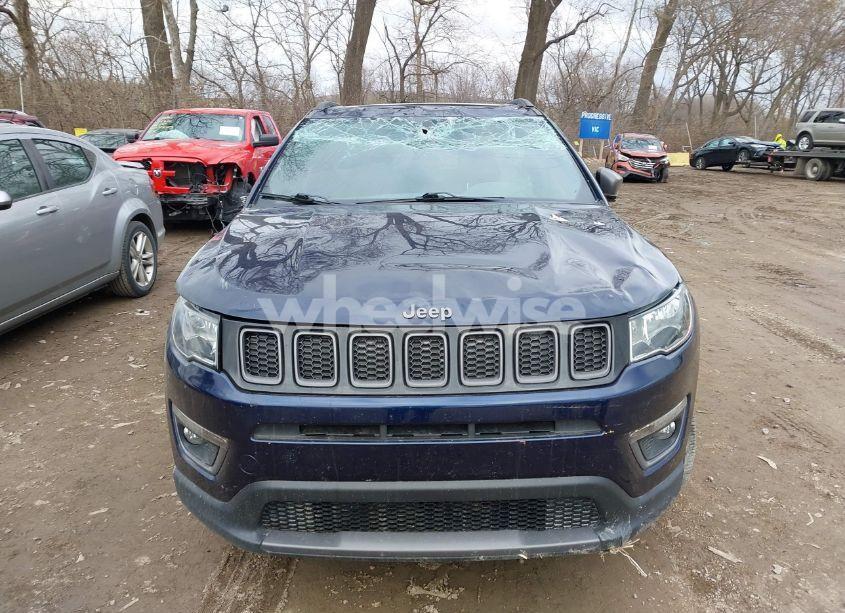 Photo 12 of 2021 Jeep Compass 80TH ANNIVERSARY 4X4 (VIN 3C4NJDEB4MT576090)