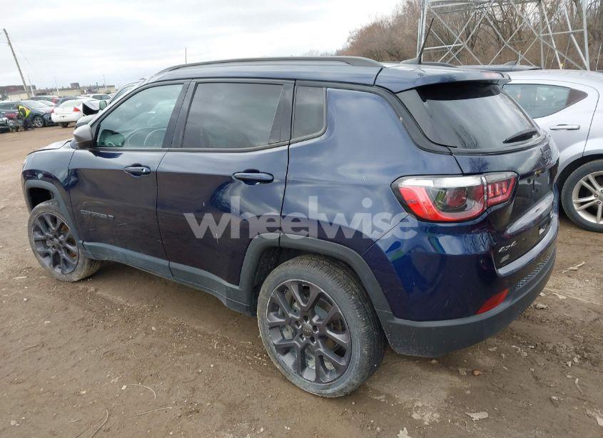 Photo 3 of 2021 Jeep Compass 80TH ANNIVERSARY 4X4 (VIN 3C4NJDEB4MT576090)