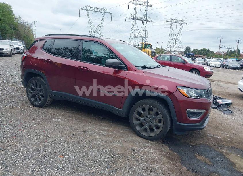 2021 Jeep Compass 80TH ANNIVERSARY 4X4 (VIN 3C4NJDEB5MT556771) main photo