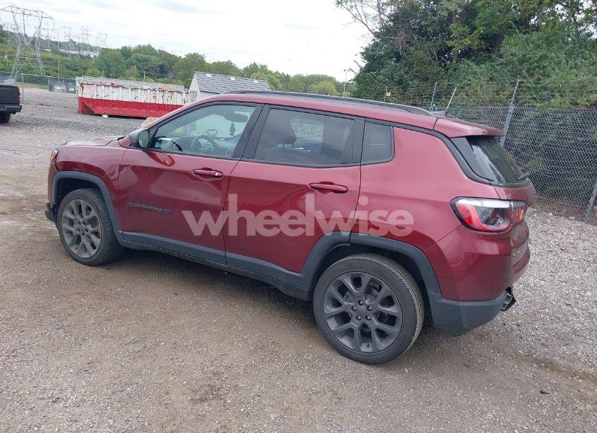 Photo 3 of 2021 Jeep Compass 80TH ANNIVERSARY 4X4 (VIN 3C4NJDEB5MT556771)