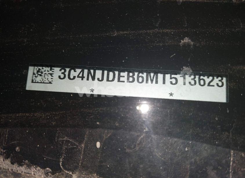Photo 9 of 2021 Jeep Compass 80TH ANNIVERSARY 4X4 (VIN 3C4NJDEB6MT513623)
