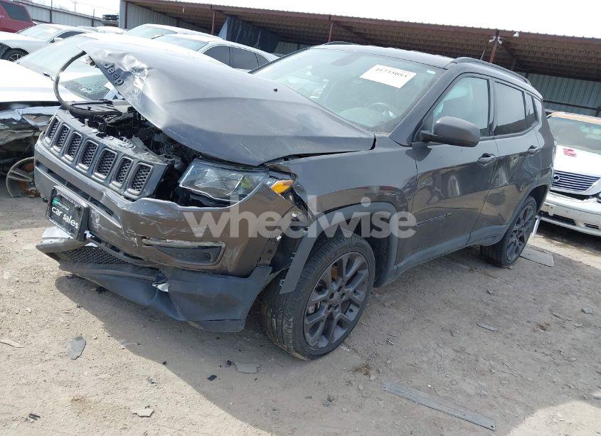 Photo 2 of 2021 Jeep Compass 80TH ANNIVERSARY 4X4 (VIN 3C4NJDEB7MT595359)