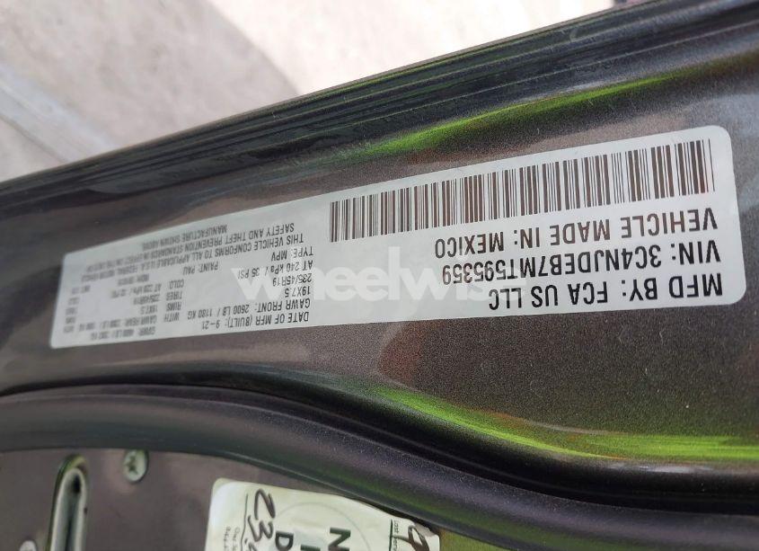 Photo 9 of 2021 Jeep Compass 80TH ANNIVERSARY 4X4 (VIN 3C4NJDEB7MT595359)