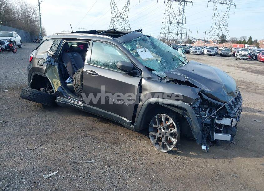 2021 Jeep Compass 80TH ANNIVERSARY 4X4 (VIN 3C4NJDEB9MT593306) main photo