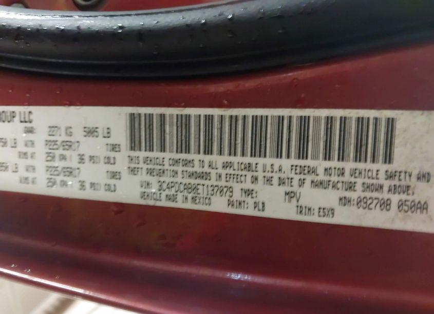 Photo 9 of 2014 Dodge Journey AMERICAN VALUE PKG (VIN 3C4PDCAB0ET137079)