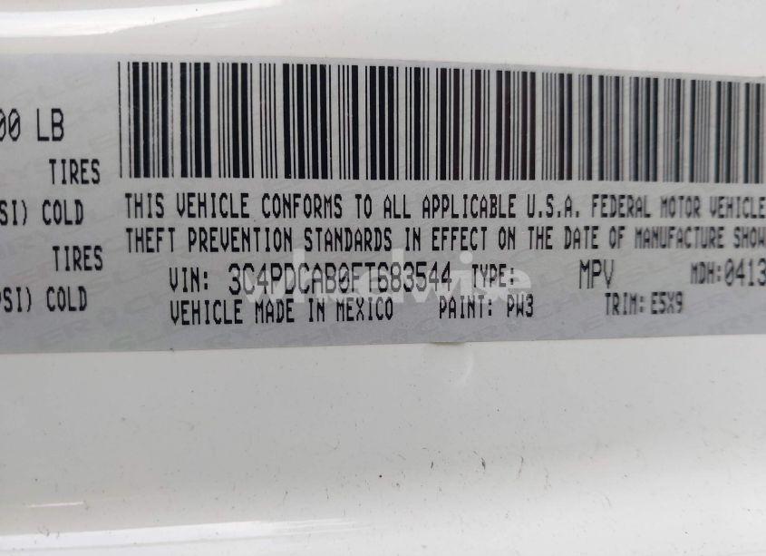 Photo 9 of 2015 Dodge Journey SE (VIN 3C4PDCAB0FT683544)