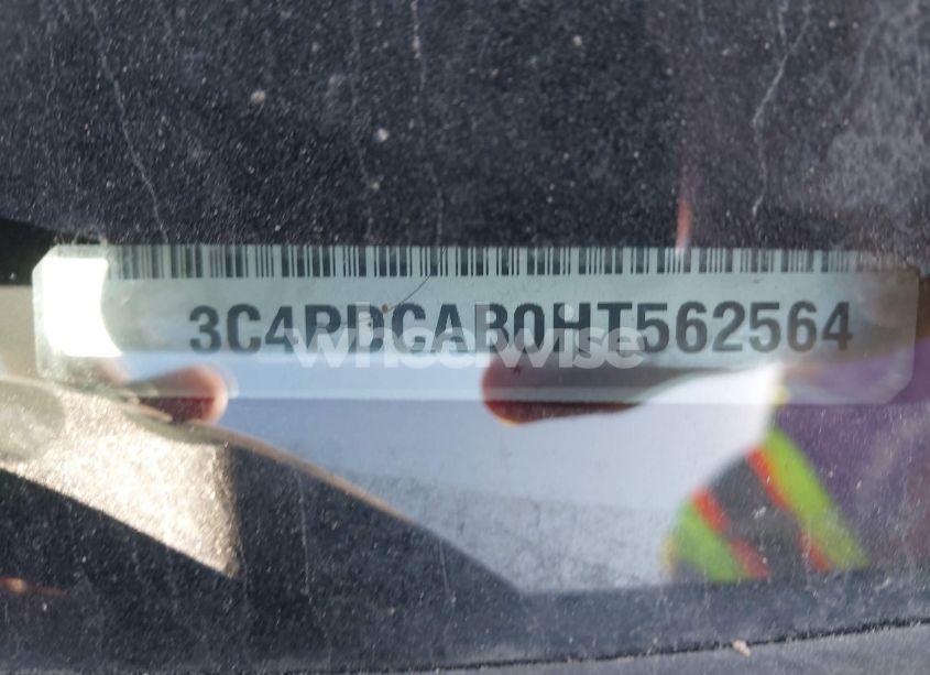 Photo 9 of 2017 Dodge Journey SE (VIN 3C4PDCAB0HT562564)