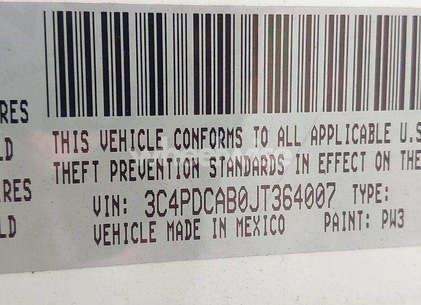 Photo 9 of 2018 Dodge Journey SE (VIN 3C4PDCAB0JT364007)