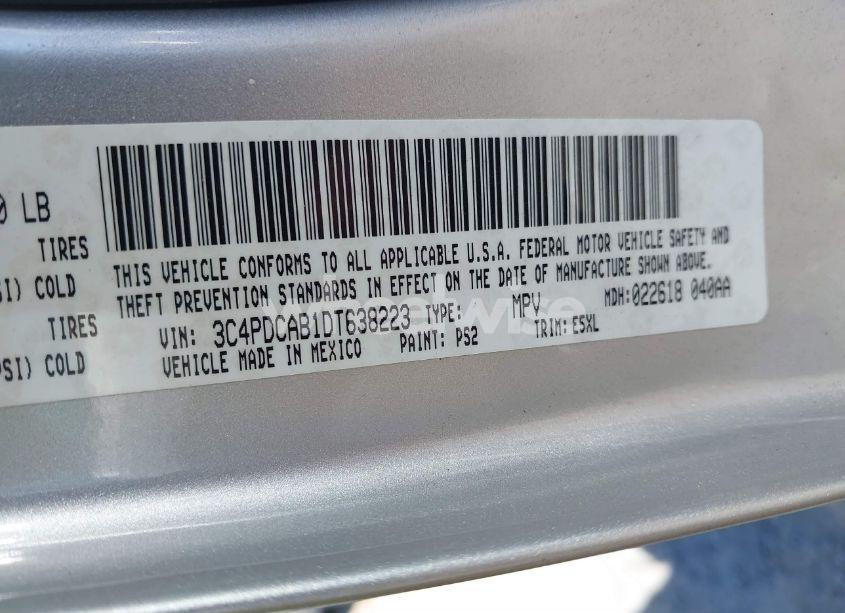 Photo 9 of 2013 Dodge Journey AMERICAN VALUE PKG (VIN 3C4PDCAB1DT638223)