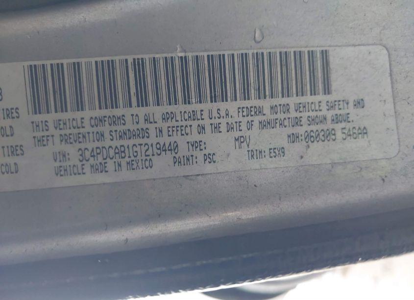 Photo 9 of 2016 Dodge Journey SE (VIN 3C4PDCAB1GT219440)