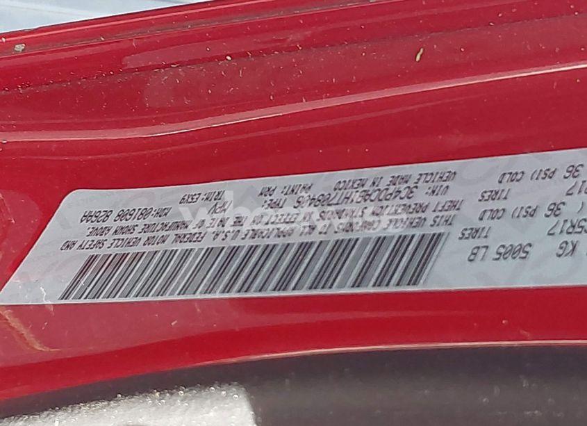 Photo 9 of 2017 Dodge Journey SE (VIN 3C4PDCAB1HT708406)