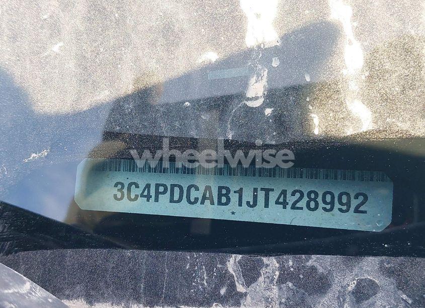 Photo 9 of 2018 Dodge Journey SE (VIN 3C4PDCAB1JT428992)